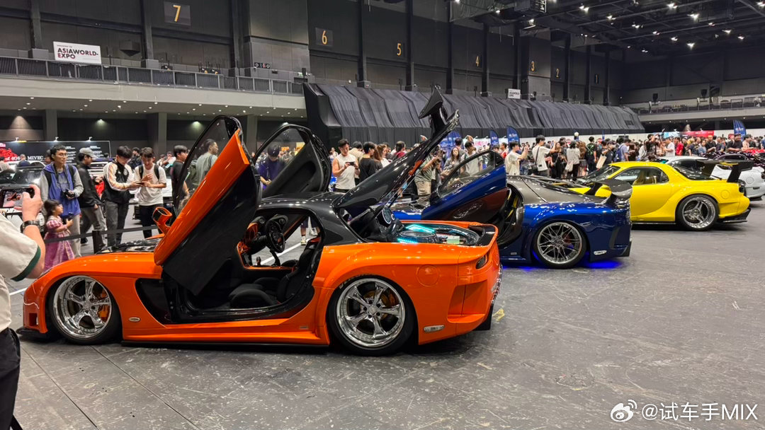 第一次逛香港的“车展”