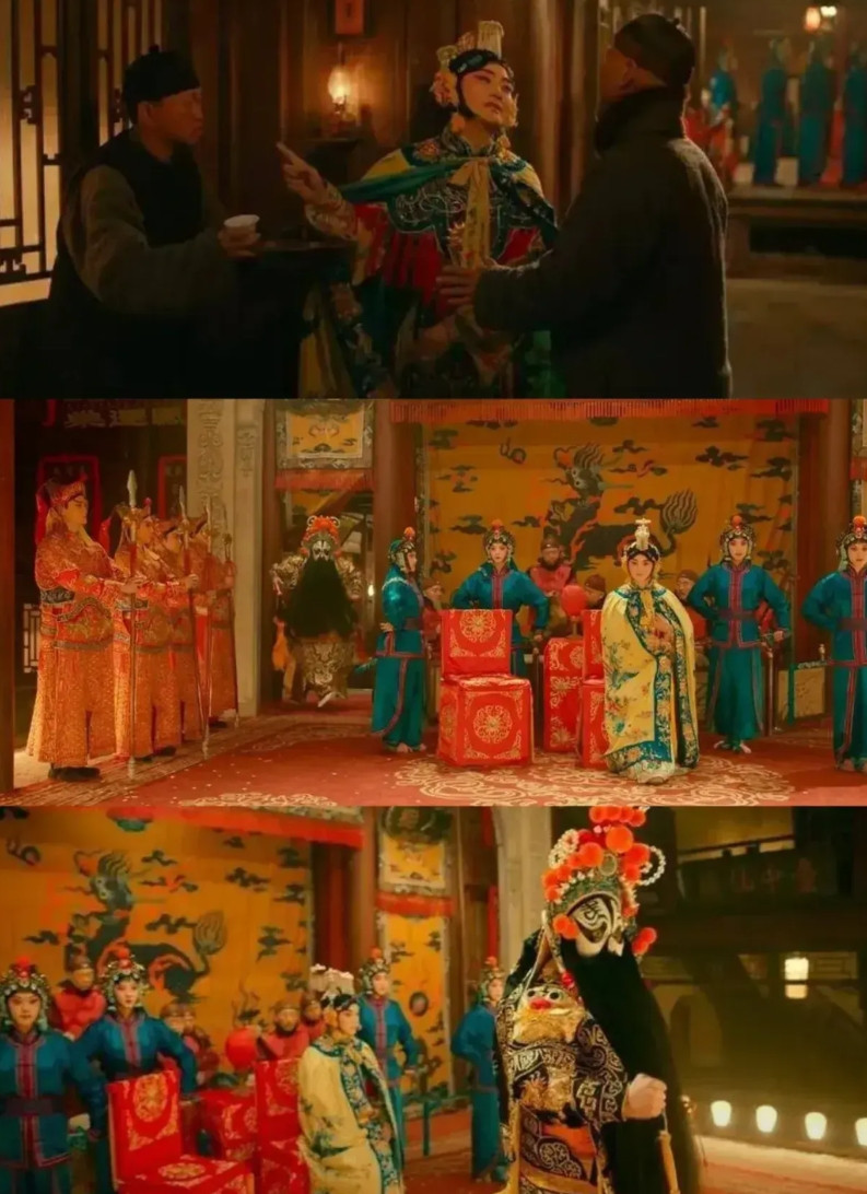 昨天去看了戏台这个电影总体感觉不怎么样首先，故事主题老套，属于一下子就能