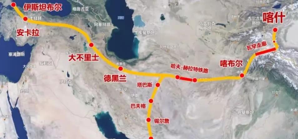 中伊铁路刚刚开通，爆发伊以战争！是巧合还是有意！以前从中国到伊朗，走海运需要3