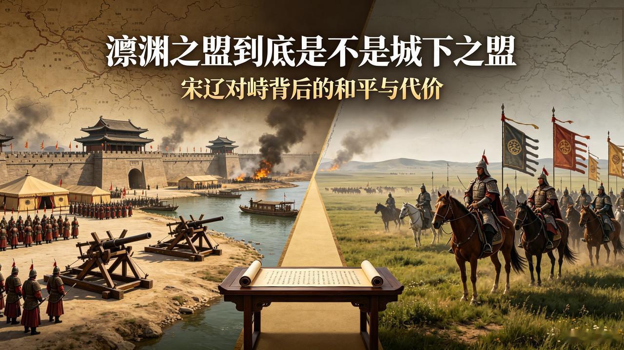 澶渊之盟:我到底是不是城下之盟？公元1004年，宋辽双方在澶州