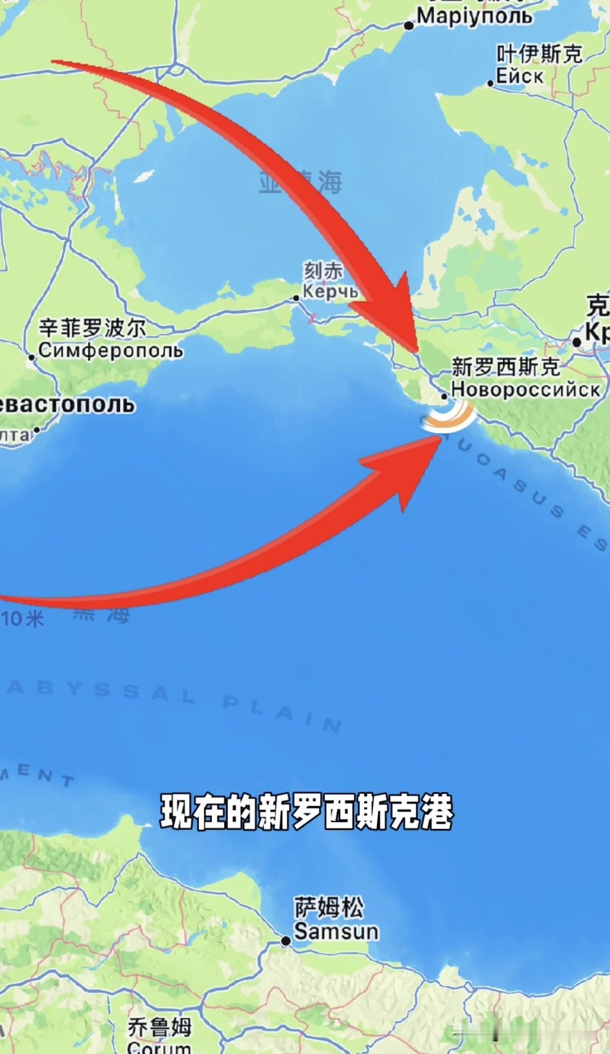乌军猛烈突袭新罗西斯克港，以攻为守打击俄军南线补给和阵地！黑海沿岸亚速海沿岸新罗