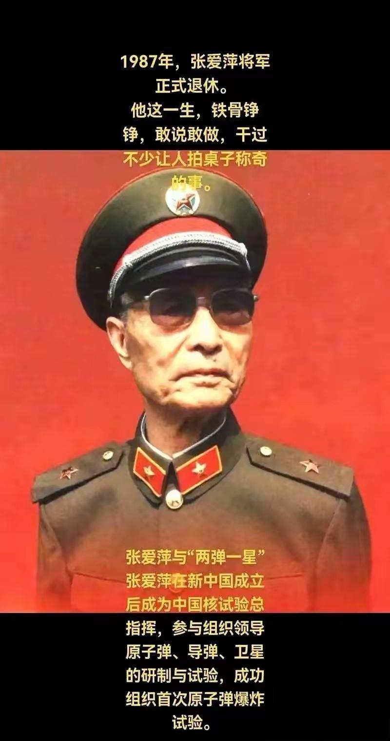 刚看到张爱萍将军的一段话，给我沉默了。他说，发展生产力，什么社会都能干。但