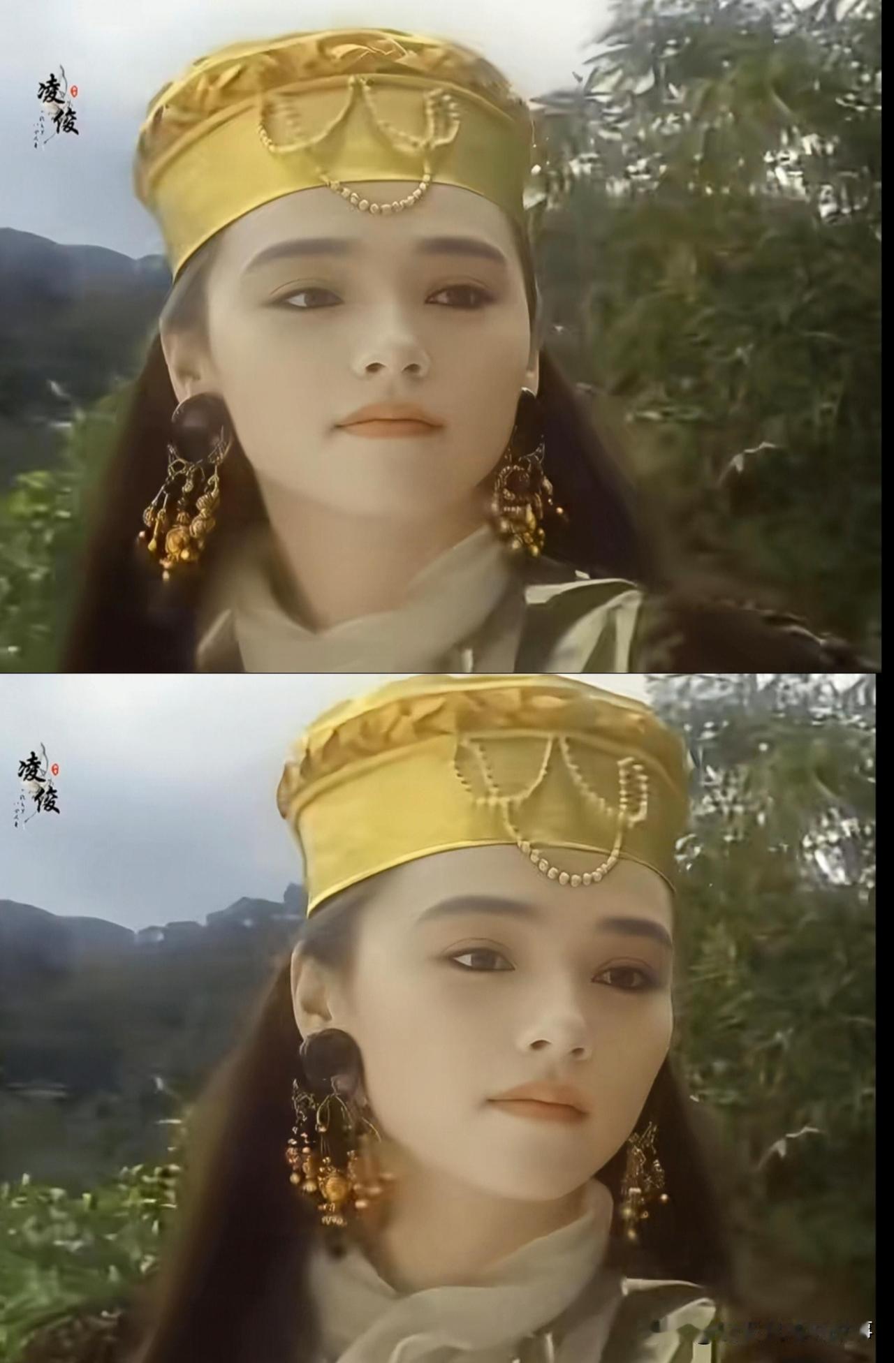 只有我一个人觉得朱宝意和韩佳人长得很像吗？真的蛮像！两人都是大眼睛、鼻型唇