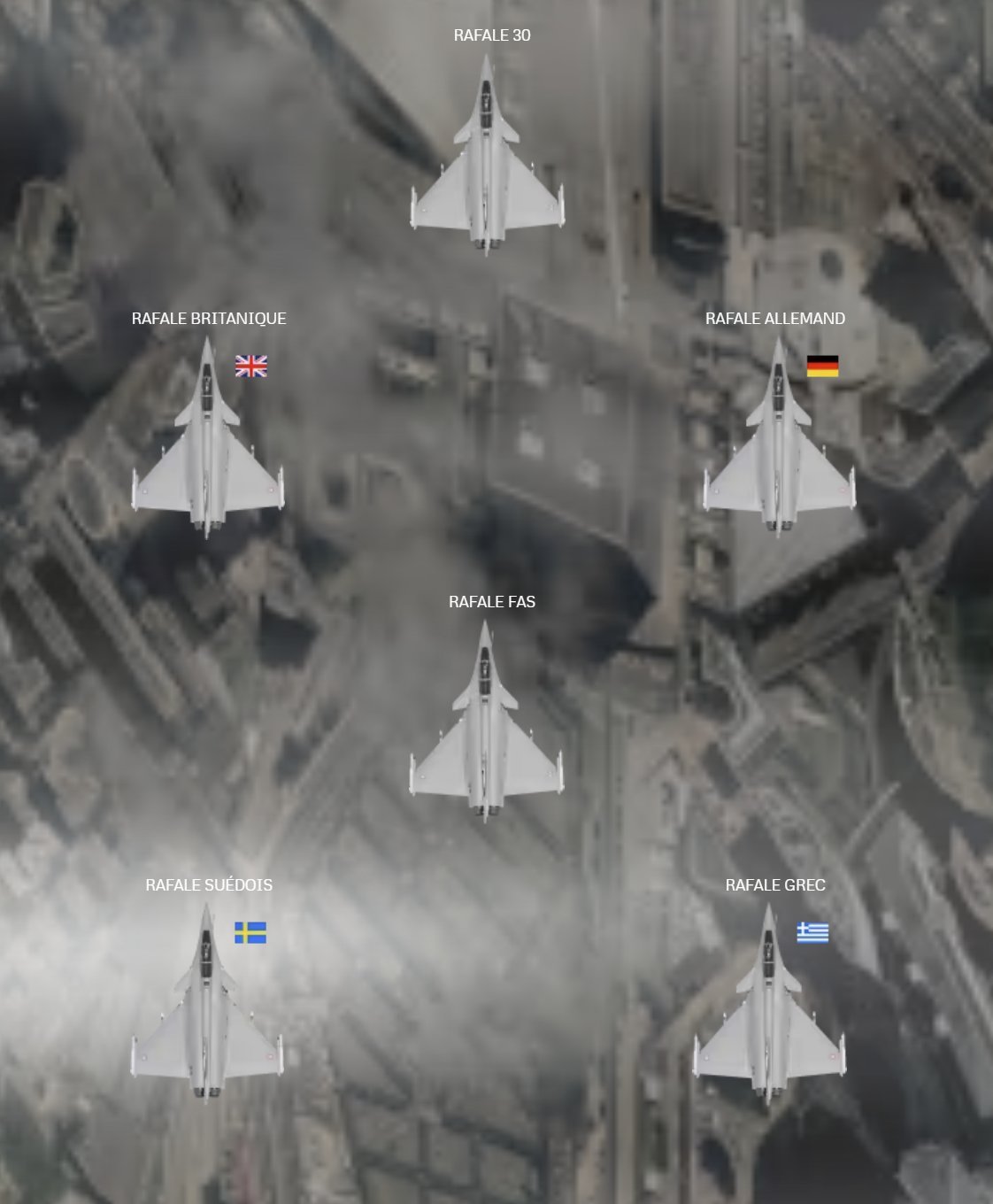 今年7月14日法国国庆节阅兵式的空中阅兵中将首次展现法国“前沿核威慑”的概念，空