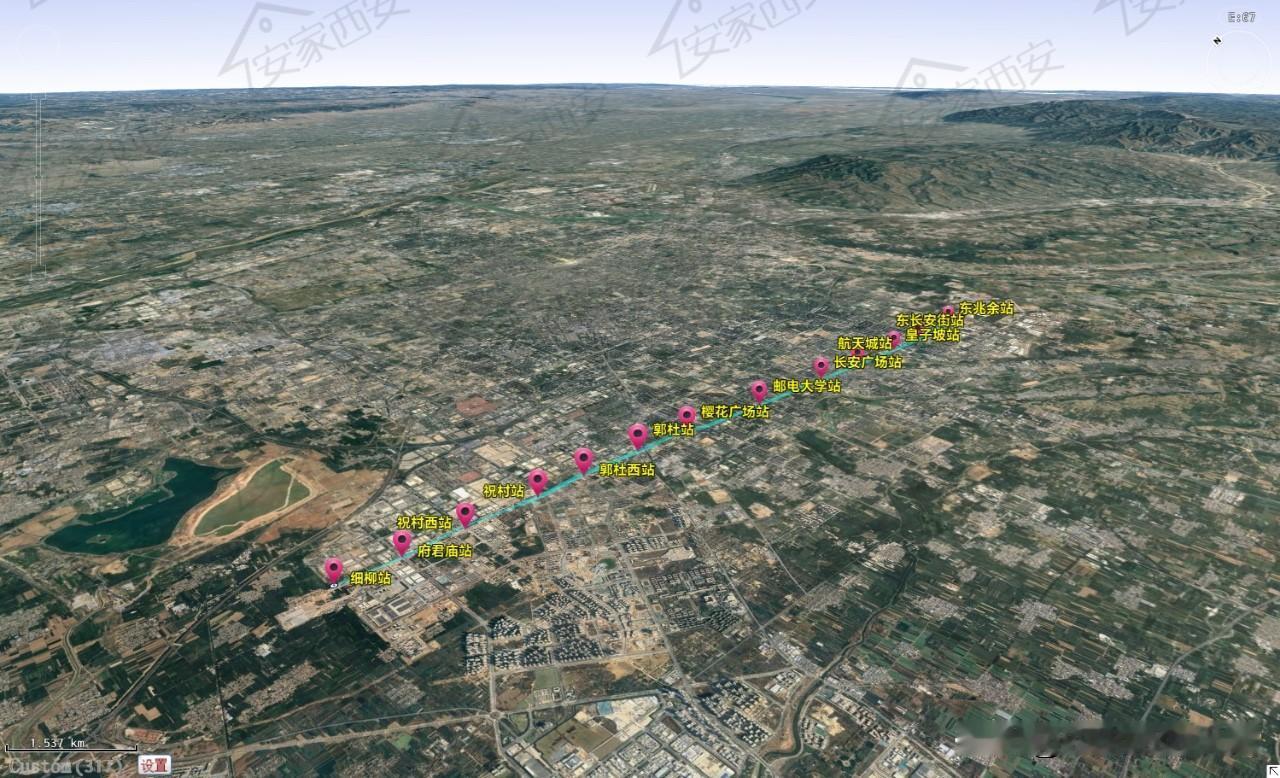 空载试运行满月！15号线开通倒计时西安地铁15号线于9月中旬开始空载试运行，
