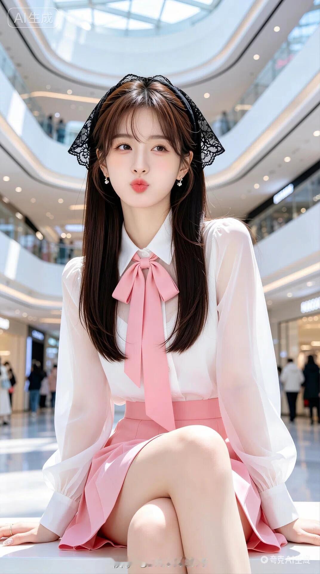 萌萌的女孩
