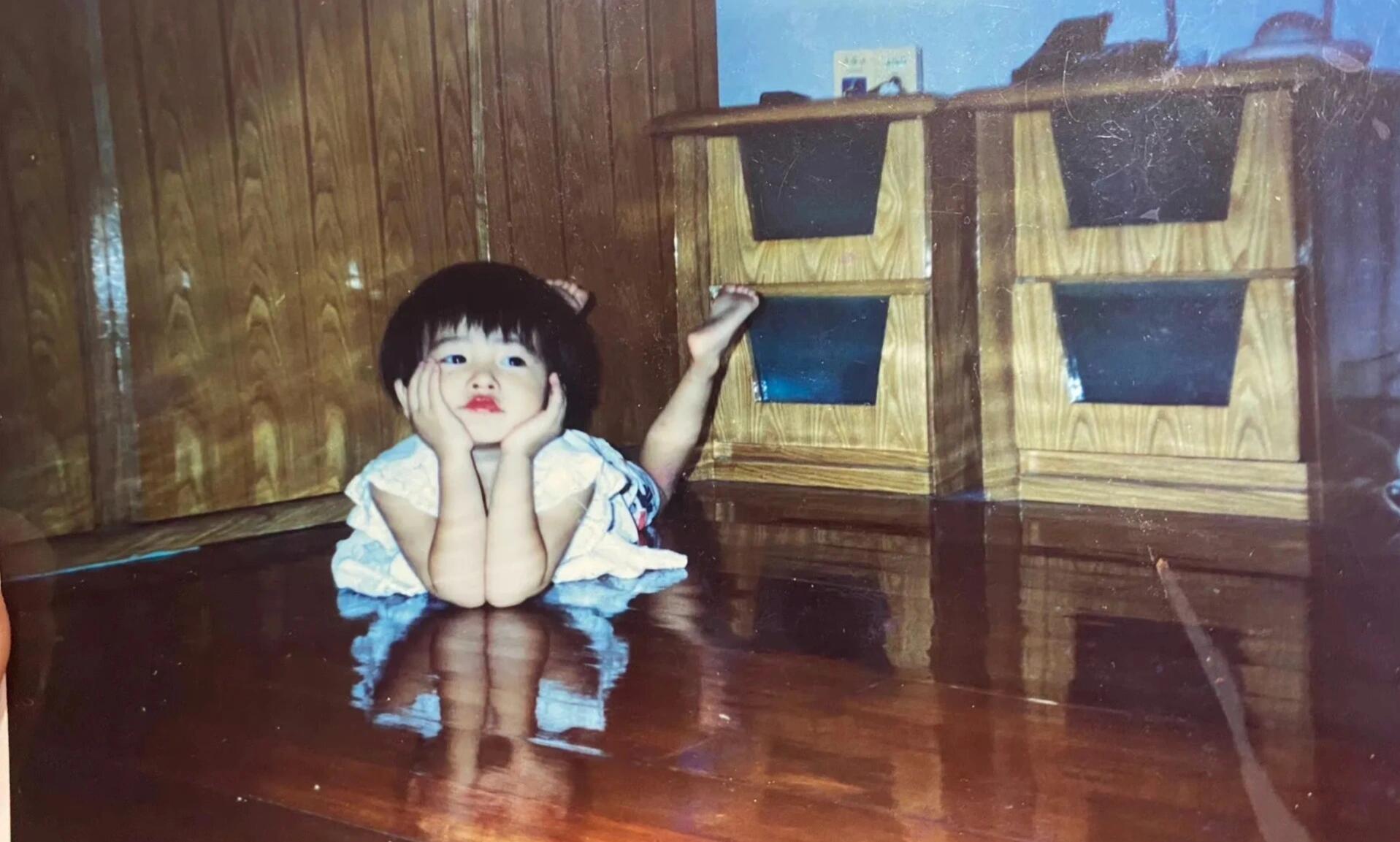 白鹿小时候好可爱，从小就是美人胚子，我们常州宁～​​​