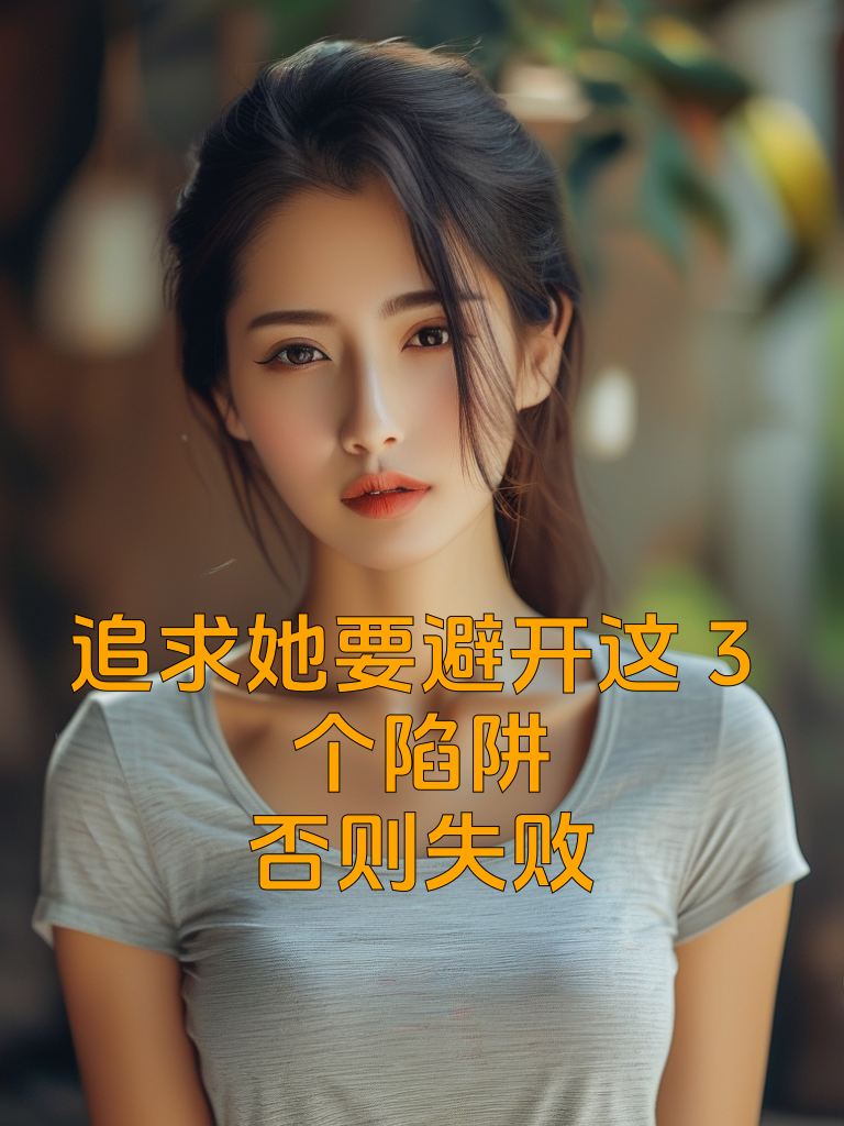 追求她要避开这3个陷阱，否则失败