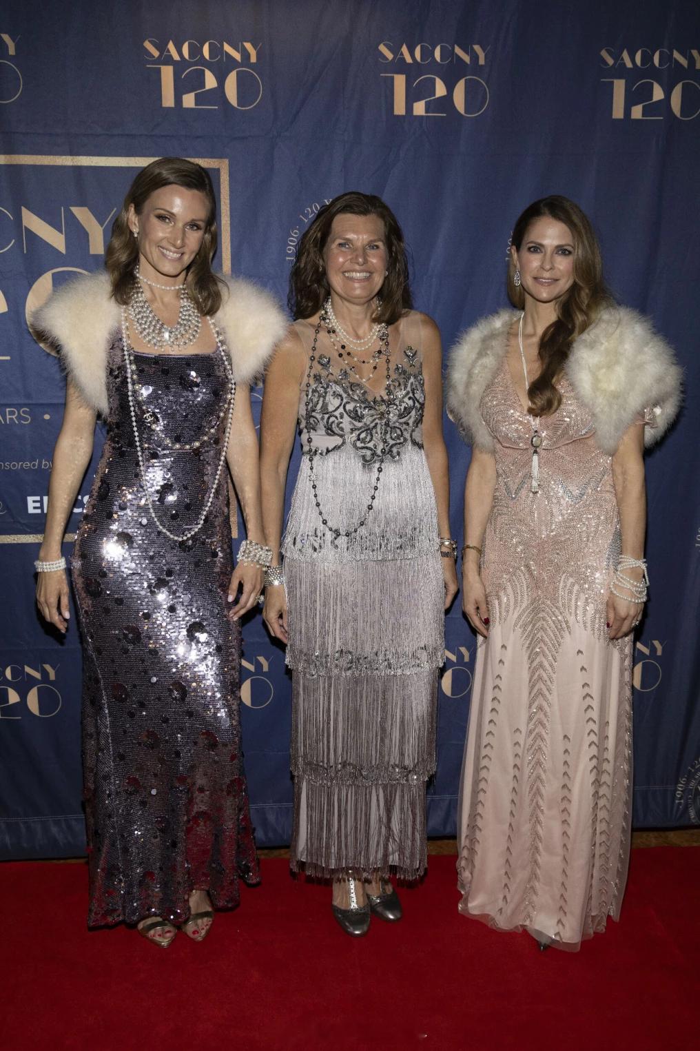 4.17瑞典玛德琳公主参加瑞典裔美国商会（SACCNY）成立120周年庆典晚宴