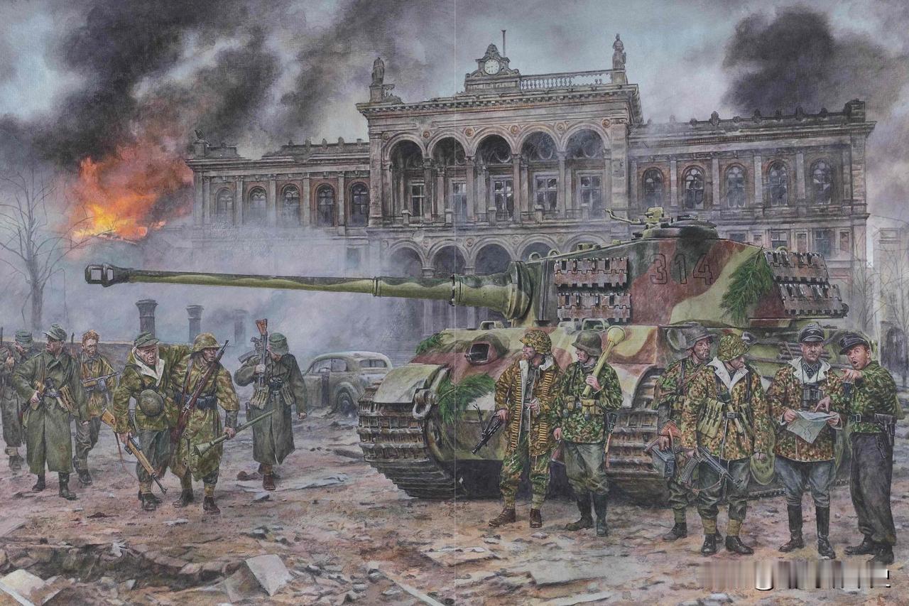 一组二战绘画历史二战德国