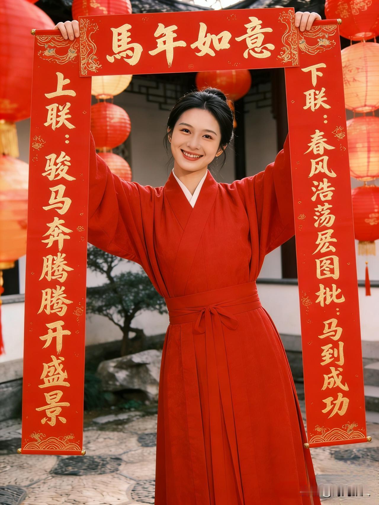 马上就是2026丙午马年啦，不用再翻通用春联，自己原创了两组不同风格的马年对联，