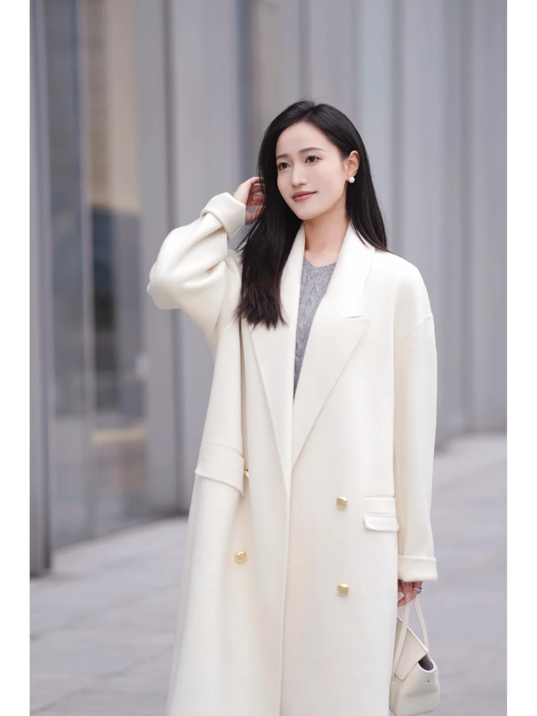 冬日白月光大衣🕊️落落大方就很美