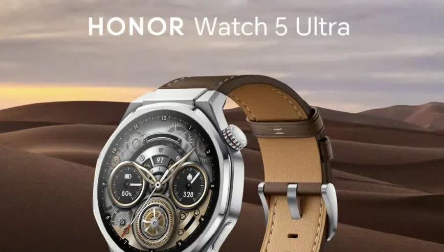 荣耀手表Watch5Ultra也开始预热了，不出意外的话会很MagicV5大