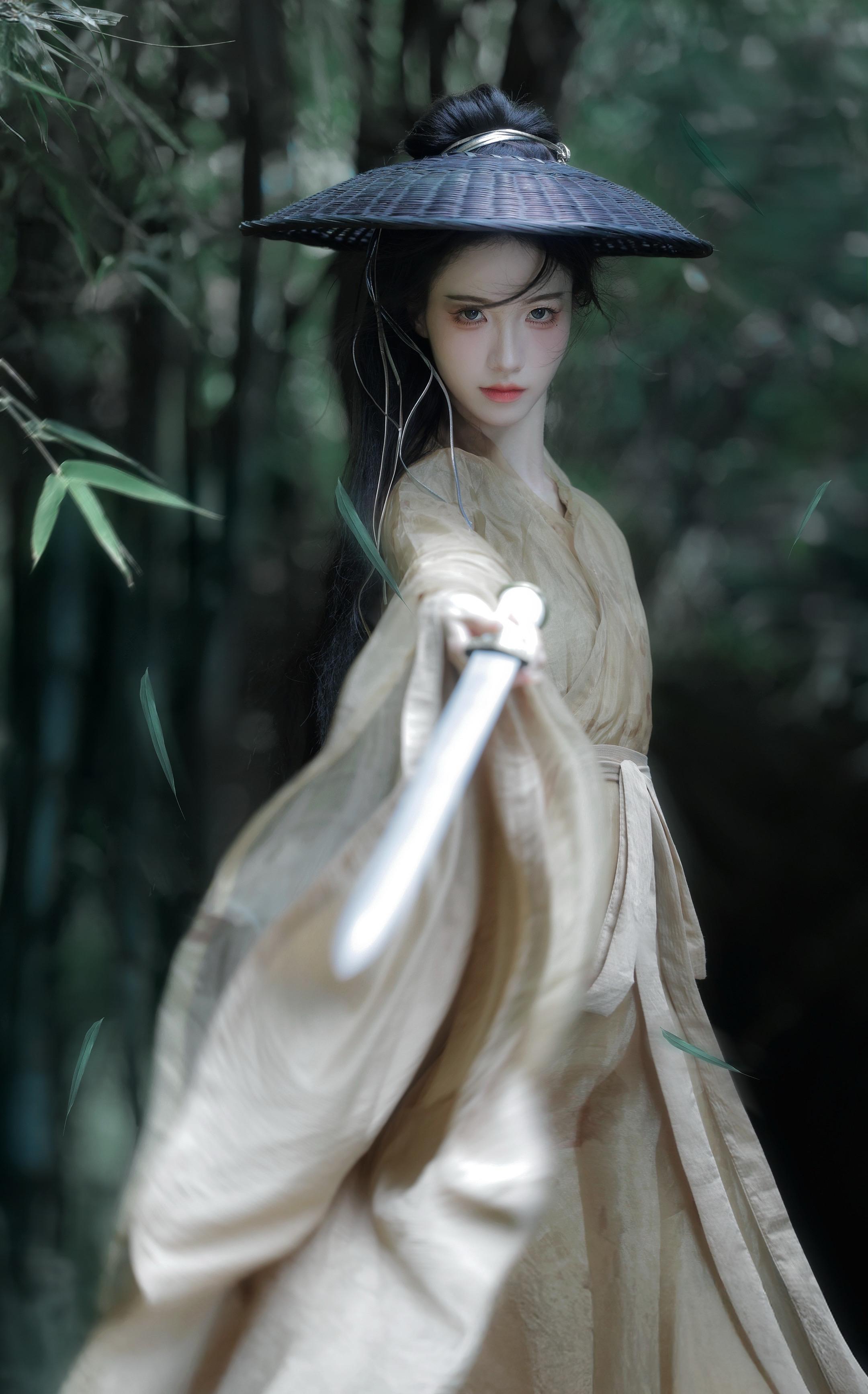 “今日，你走不出这竹林。”