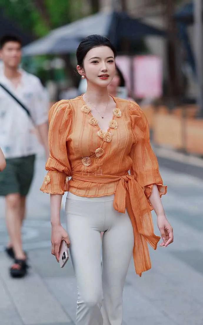 【成都街拍】貌美如花。