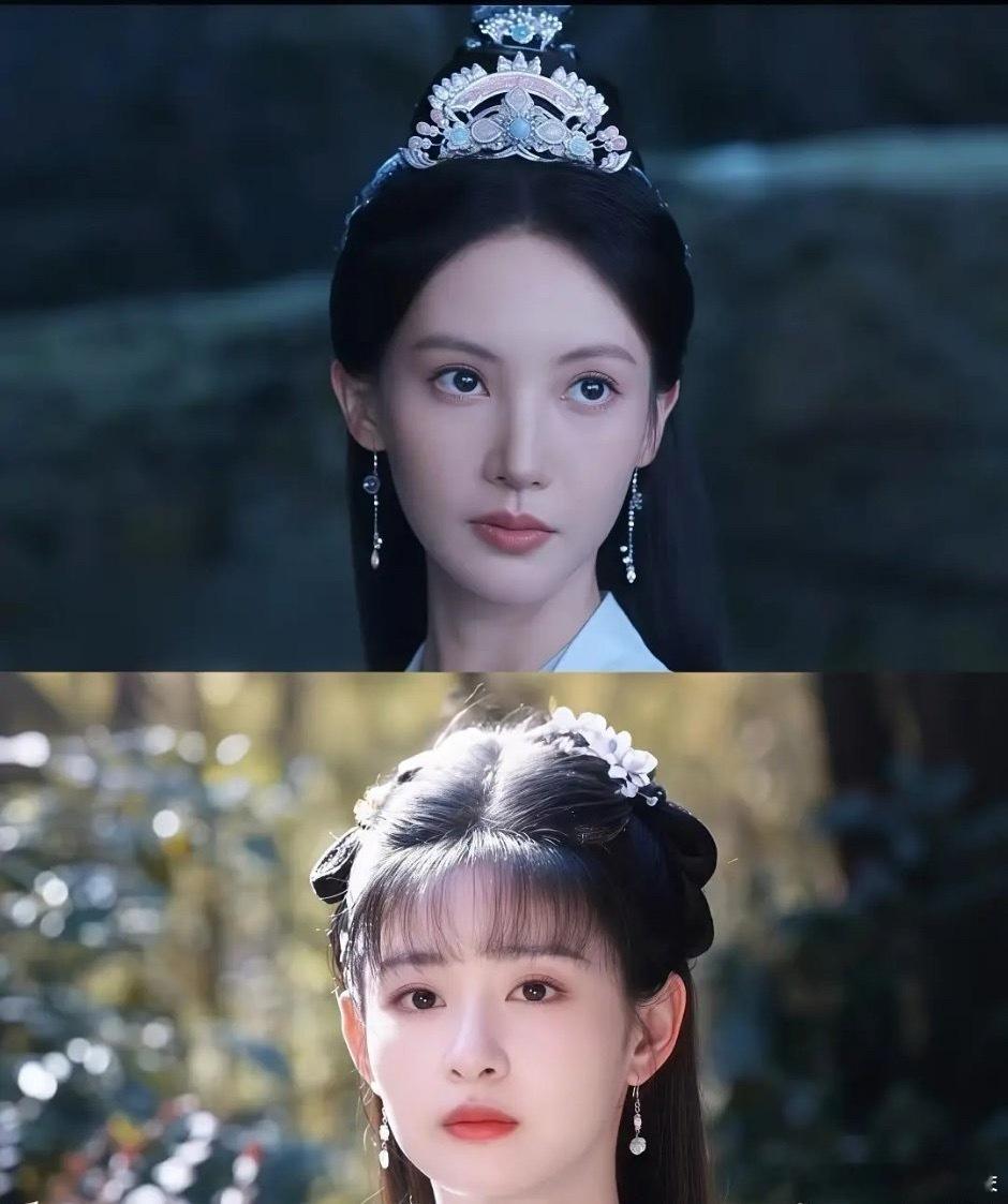 凡人修仙传里金晨南宫婉的角色本来就比不上赵晴墨彩环这个角色。赵晴这种圆圆脸最吸观