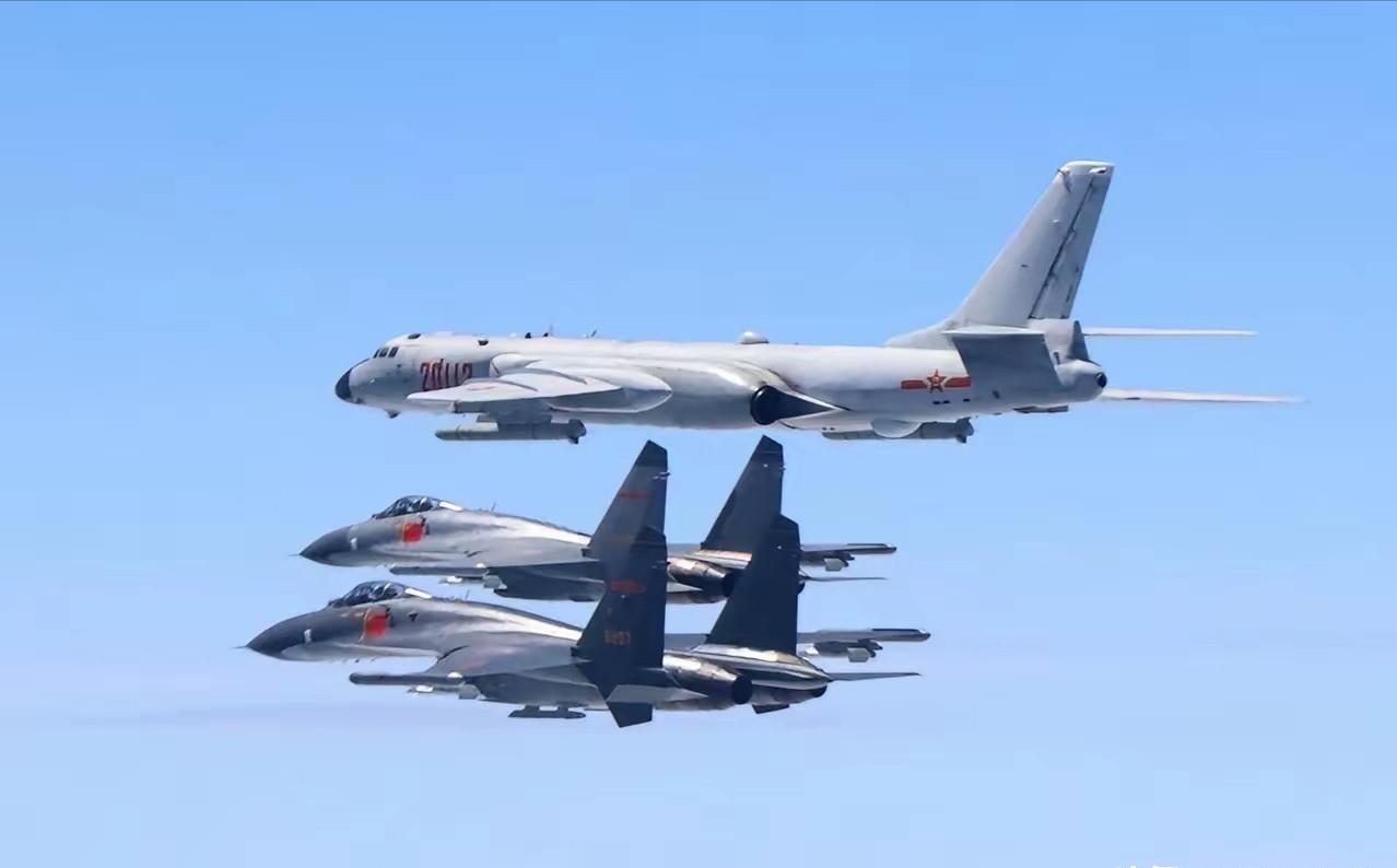 解放军军机恢复大规模巡航台海！ 3月15日，解放军军机大规模巡航台海，力度非