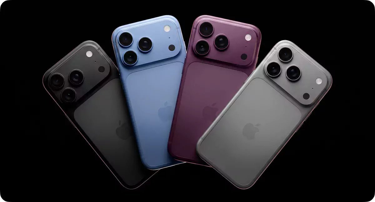iPhone18Pro系列今年将继续无缘黑色。苹果前段时间测试黑色，最后由于