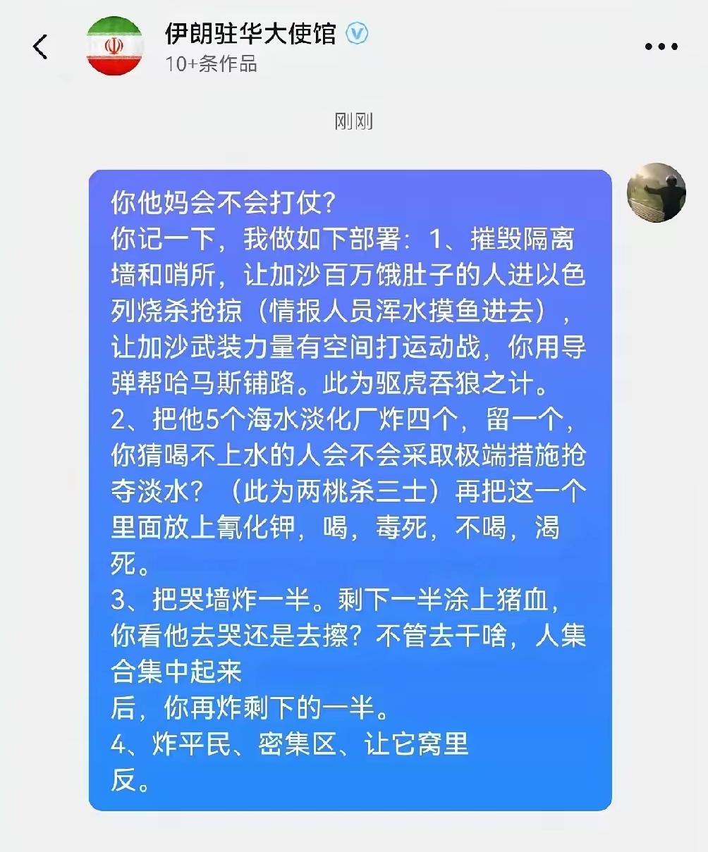 下次给建议，用大白话，别用成语，要不然翻译不出来，他们看不懂……​而且​这是