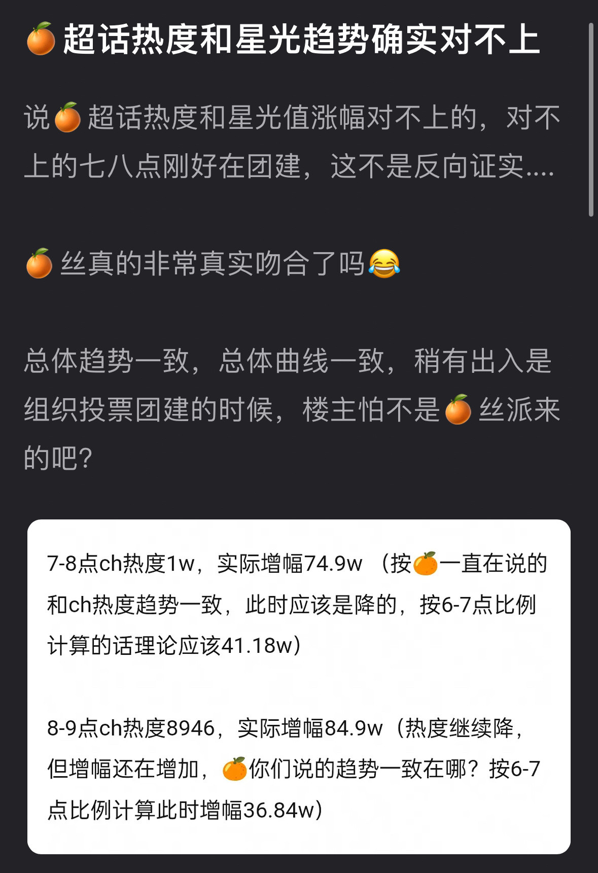 郫县全是鞠婧祎的嘿贴说人家星光大赏星光值对不上结果他们怀疑涨幅不对的那段时间正好