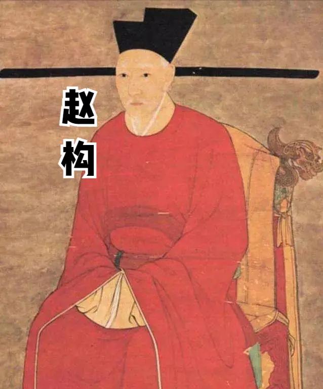 赵构为何屈膝求和，对金称臣？因金朝握有一个“杀手锏”赵构跪在临安皇宫的龙椅前