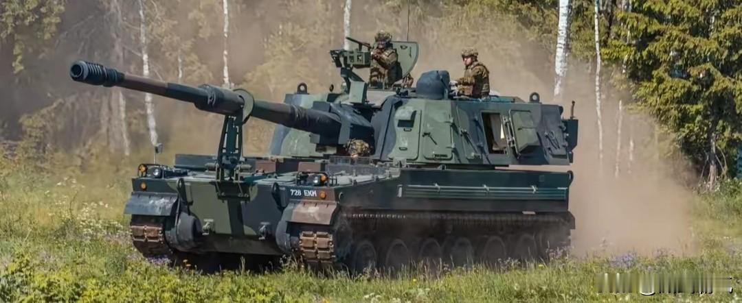 乌克兰战败了，就是波兰顶上去，波兰失败了，就是德国顶上去！欧洲第一大履带式自行火