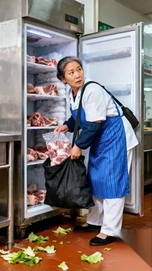 “妈，这肉别留！”我转身就走。亲戚从食堂顺回来的那包猪里脊，看似免费福利