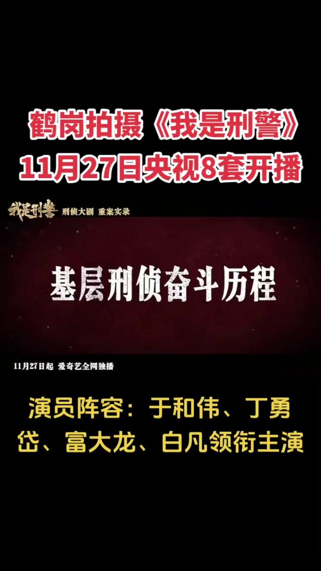 11月27号正式开播! CCTV 8黄金档又一部好剧来袭, 阵容好强