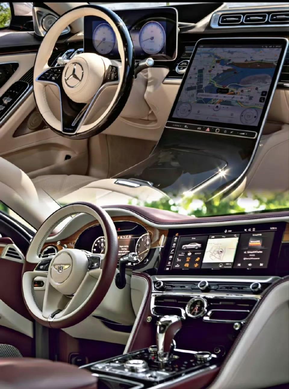 你们说宾利和迈巴赫到底哪辆车更豪华？​​​迈巴赫宾利迈巴赫高级轿车大众宾