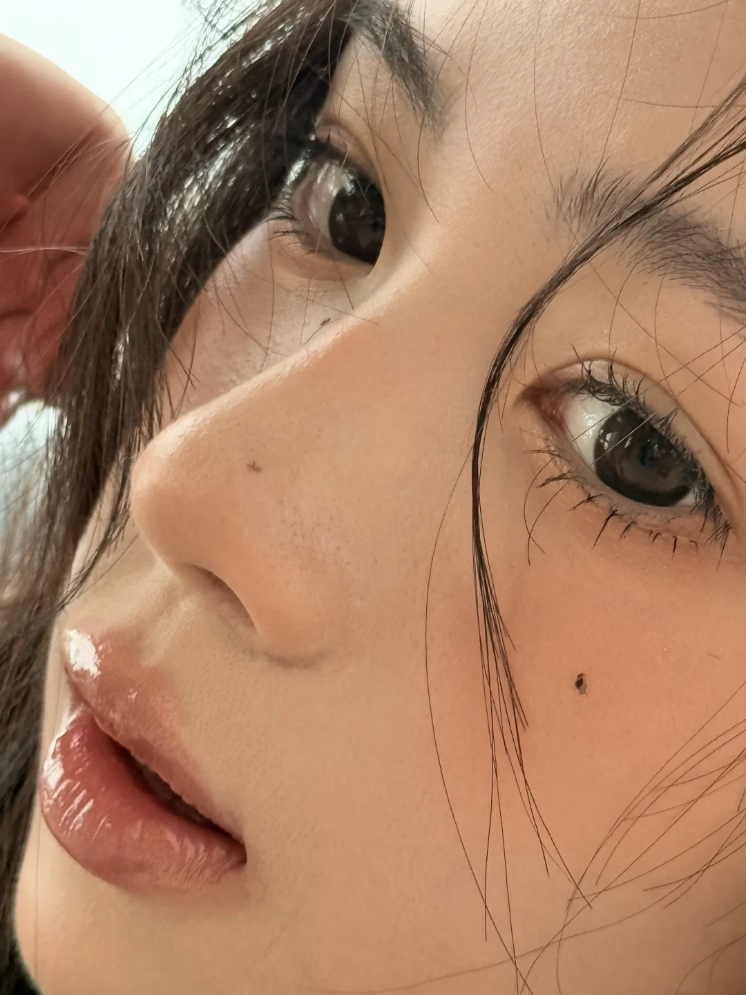 今天的妆