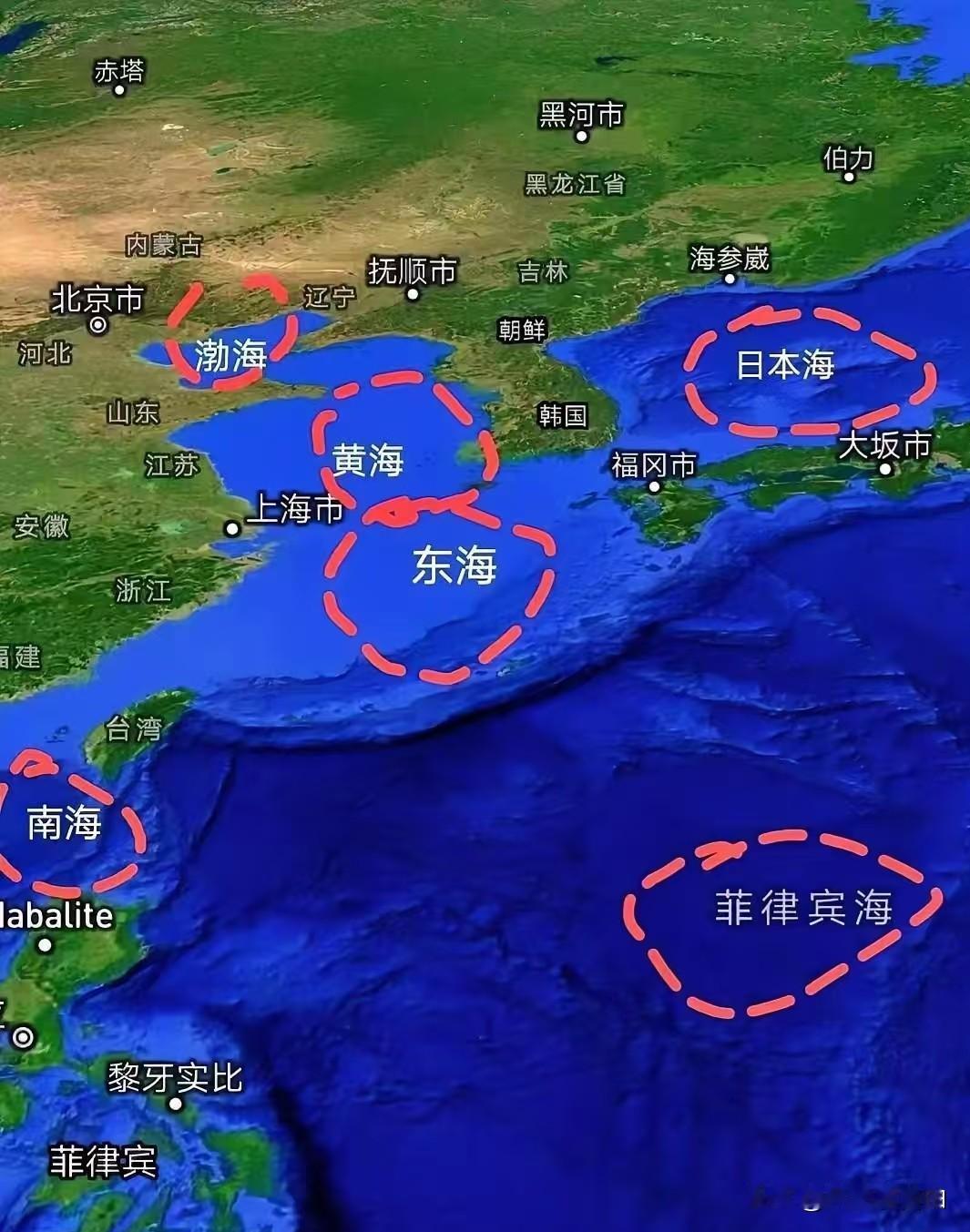 一直以为渤海是关键，现在才发现渤海不是关键，是最后一个安全屏障。渤海平均深