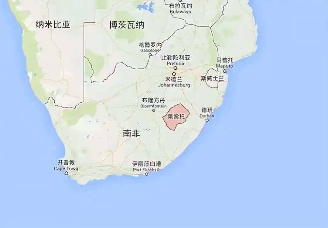 领土从204万缩到122万，南非为何“瘦身”了？真相竟是它不得不还南非面积从