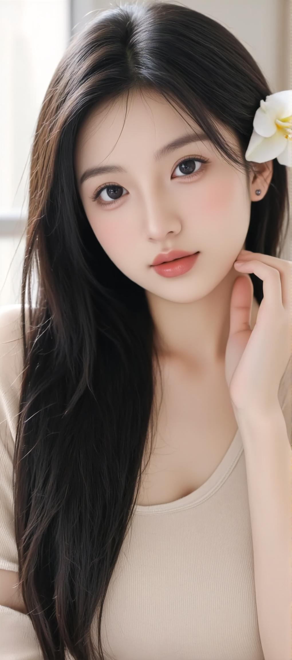 以前说，这姑娘真漂亮，像是从画上走下来的……
