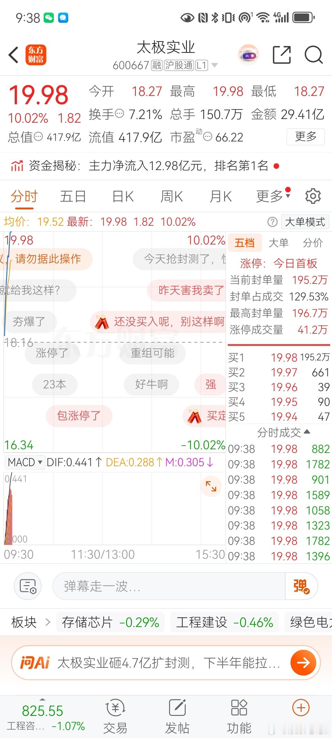 超强的选股能力，，，主力封单超大