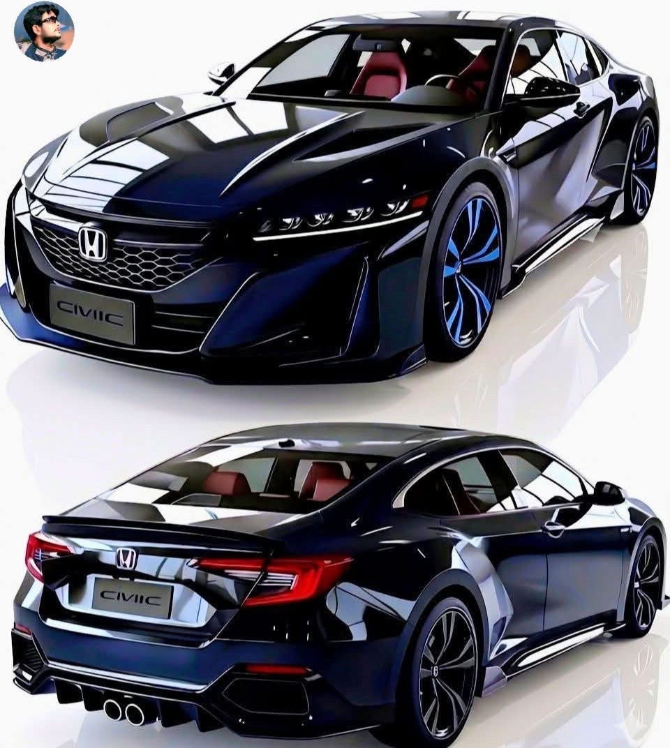 全新2027本田思域混合动力概念正式亮相，太让人期待了！全新一代思域更轻更运动，