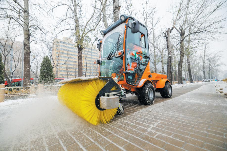 北京今年城市绿化带卸下“挡盐铠甲”