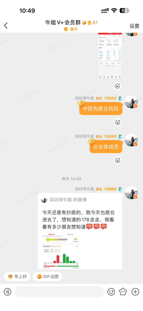 昨天低吸的中百发力了，看着科技十几个点顿时就不香了