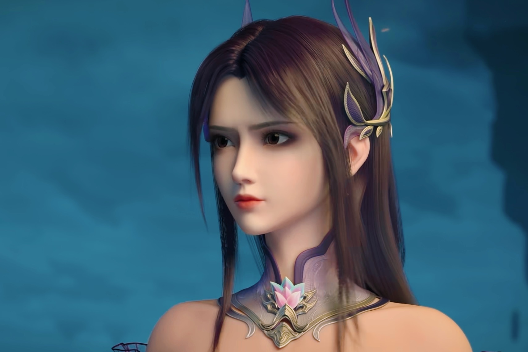 小医仙【截修美图】哇塞！这一帧，真的是太有感觉了！美丽动人的小医仙～斗破苍穹动