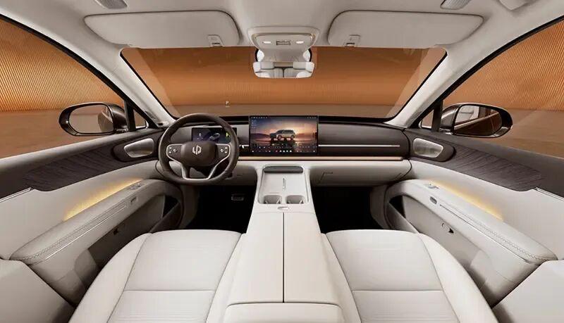 零跑D19内饰官图日前，零跑官方公布了一组零跑D19车型内饰官图。新车已于11