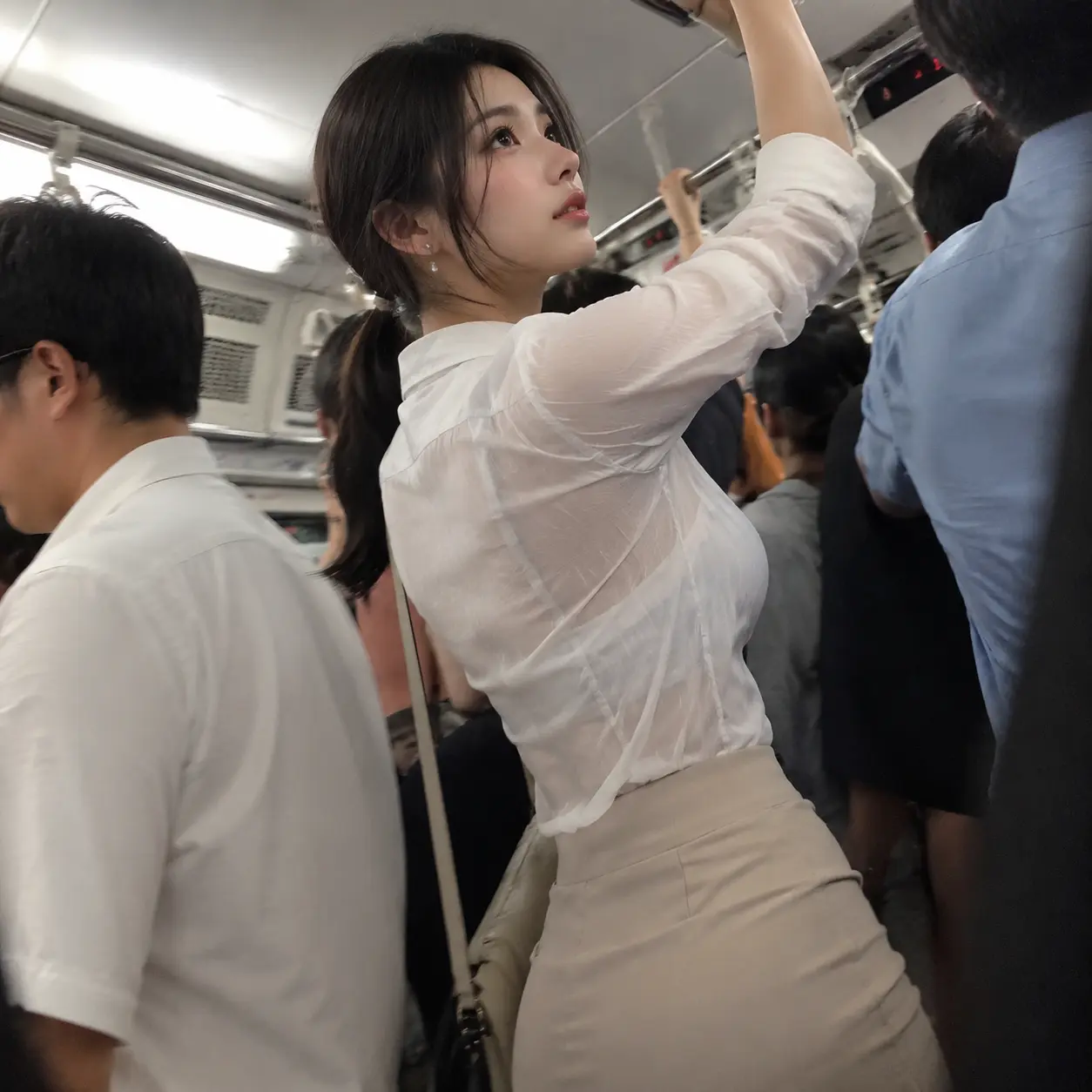 电车。