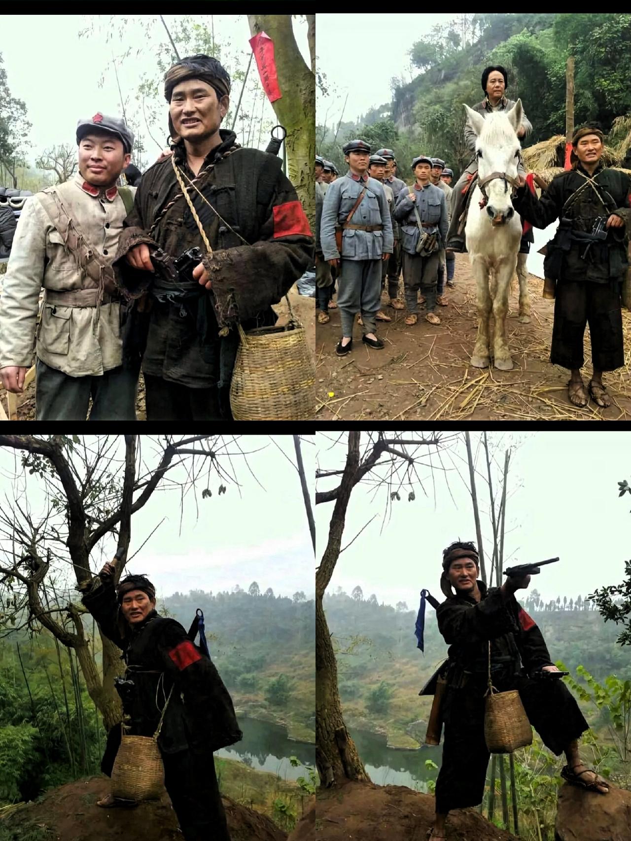 大衣哥也来拍电影了！第一次见大衣哥拍电影，看他这身装束演的英雄人物像吗？大家