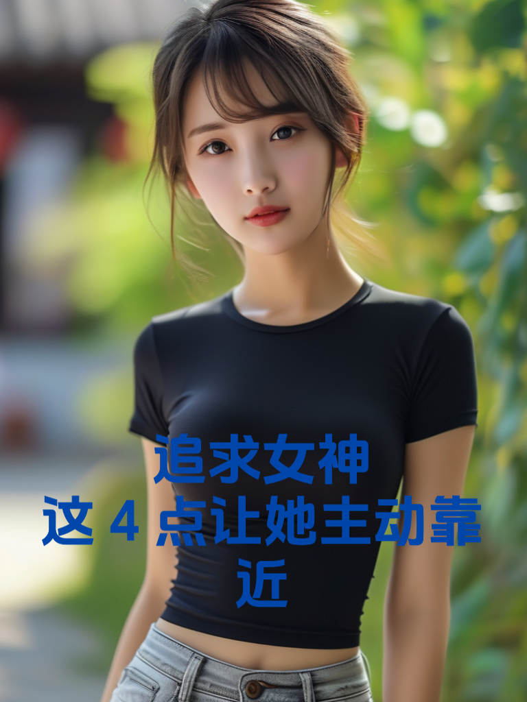 追求女神，这4点让她主动靠近