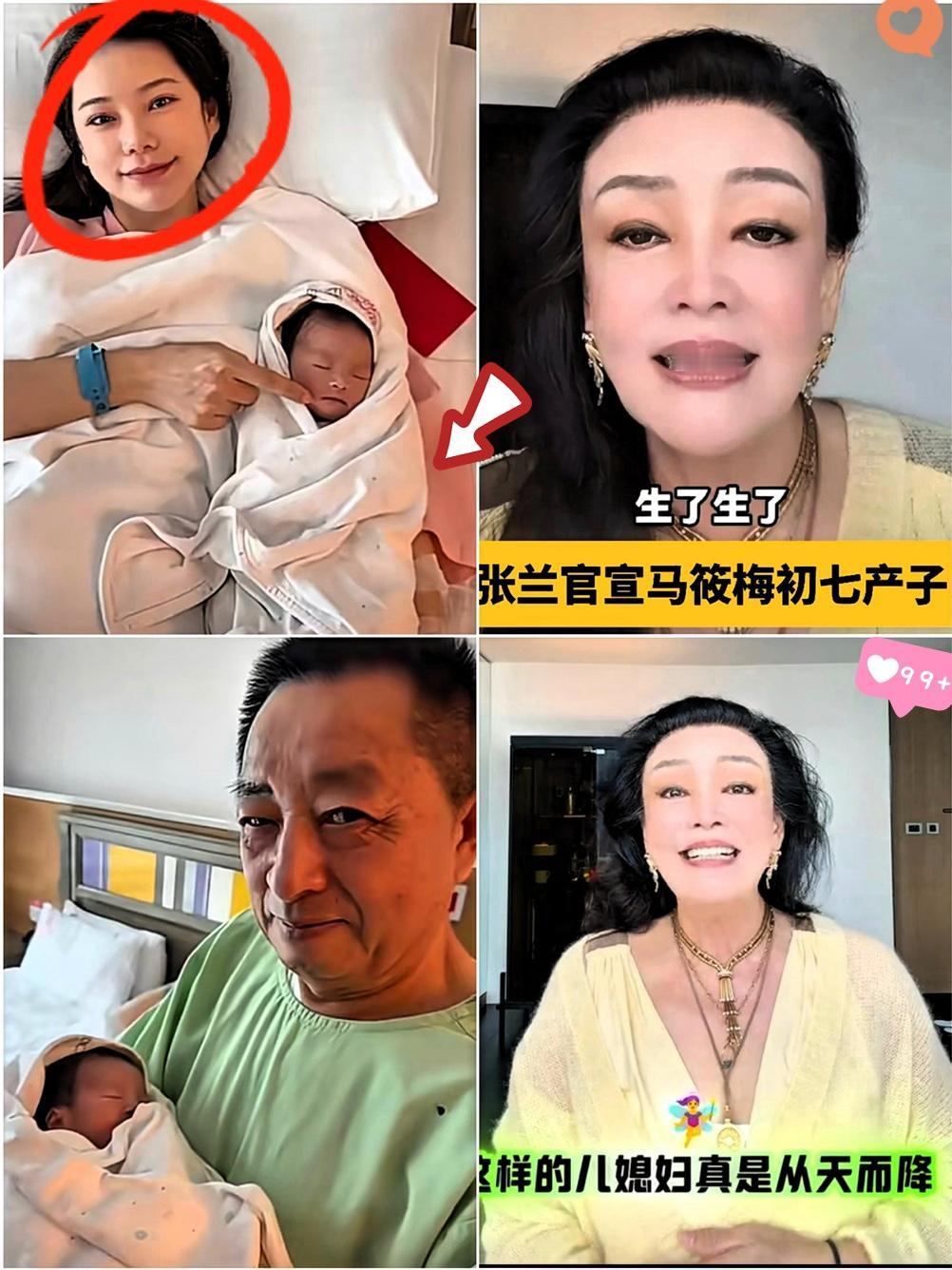 真没想到！汪家这新添的小孙子，最激动的不是汪小菲，而是……盼了好久的奶奶张