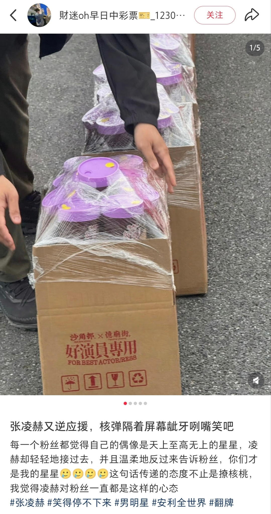 张凌赫今日《归鸾》杀青给粉丝准备的逆应援🥺🥺张凌赫杀青给粉丝准备逆应援