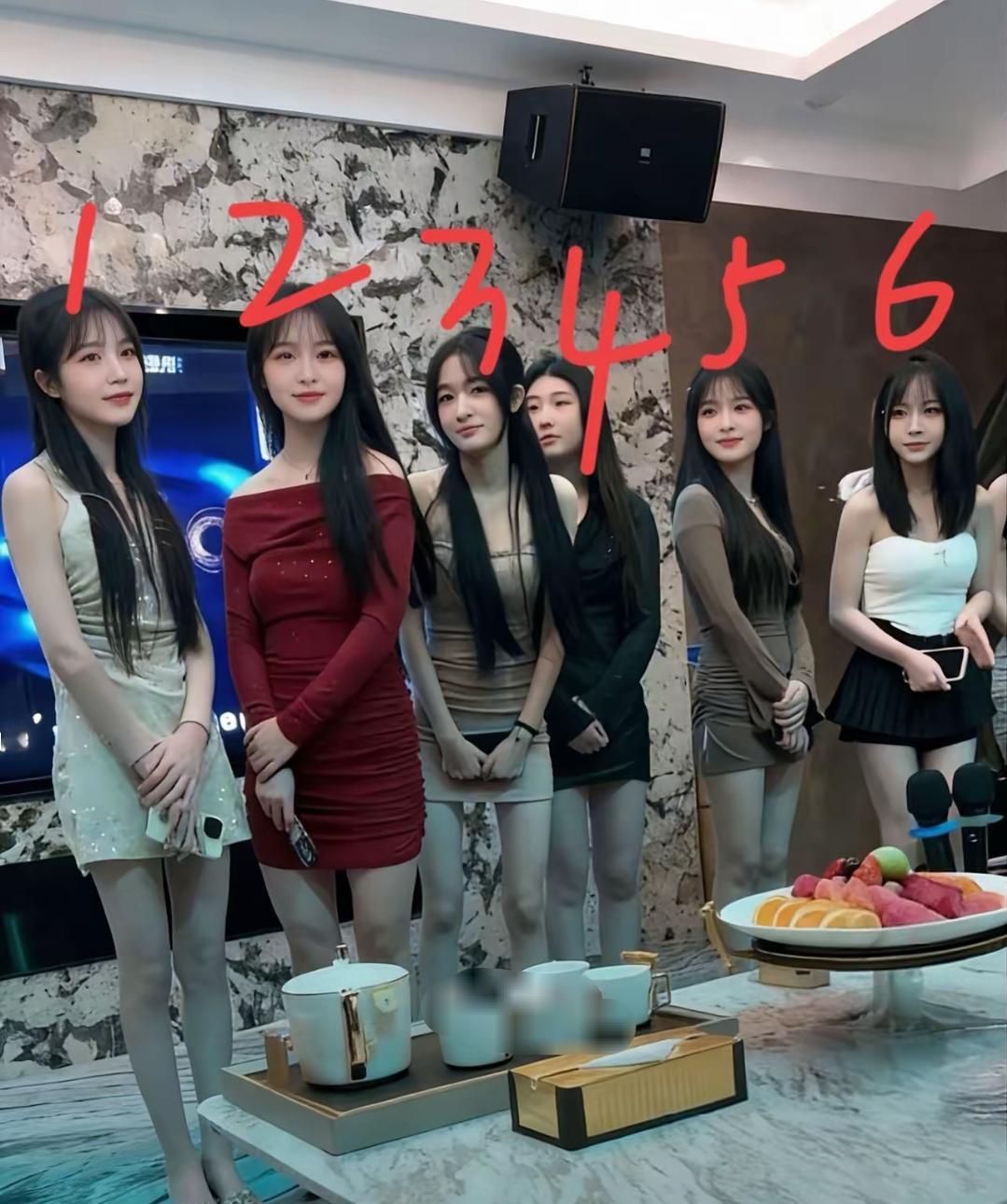 你会选几号？KTV，洗浴，选妹子记住三点第一长发第二长发不扎辫子第三长发