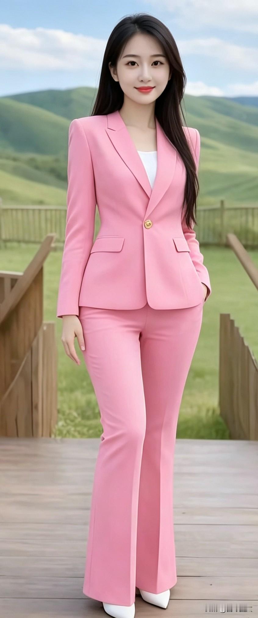 你看那人风流心也潇洒自然清雅美女