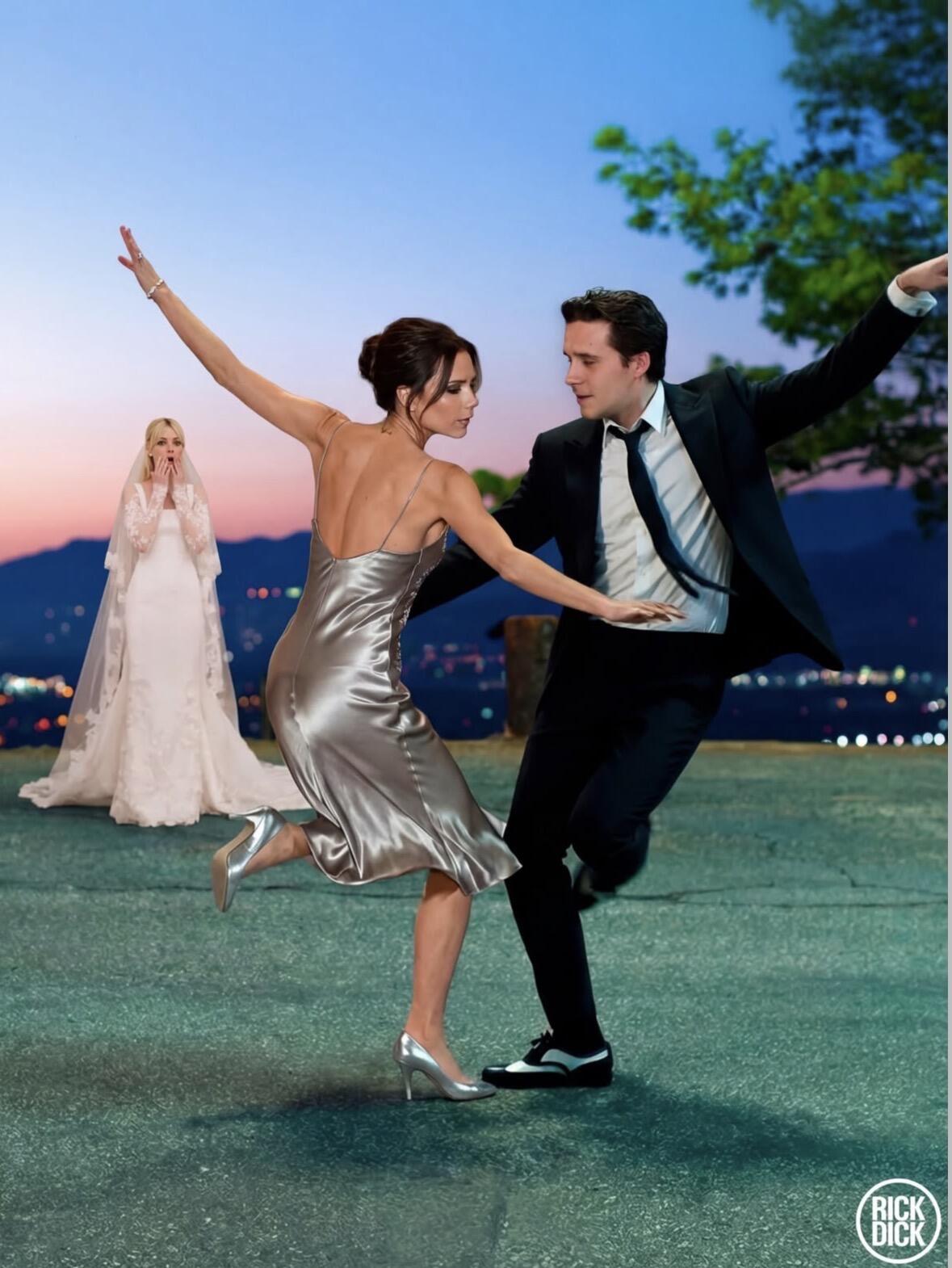 不得不说，小贝一家掌握了流量密码，挣那么多钱，娱乐一下大家，我觉得OK[赞]大布