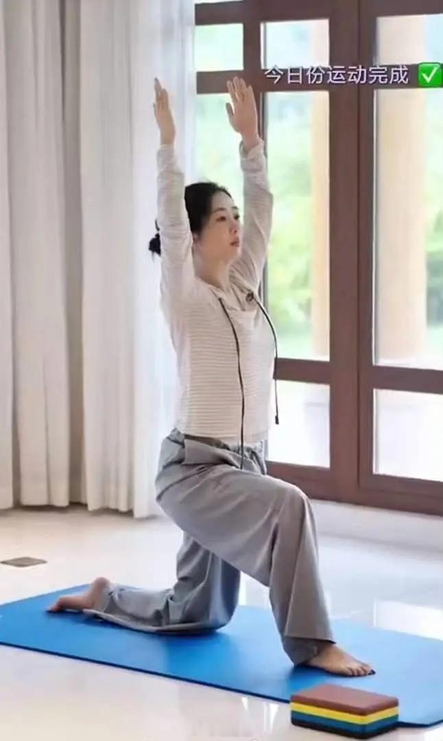 有比杨紫还自律的女明星吗？每天都有运动健身保持好状态​​​