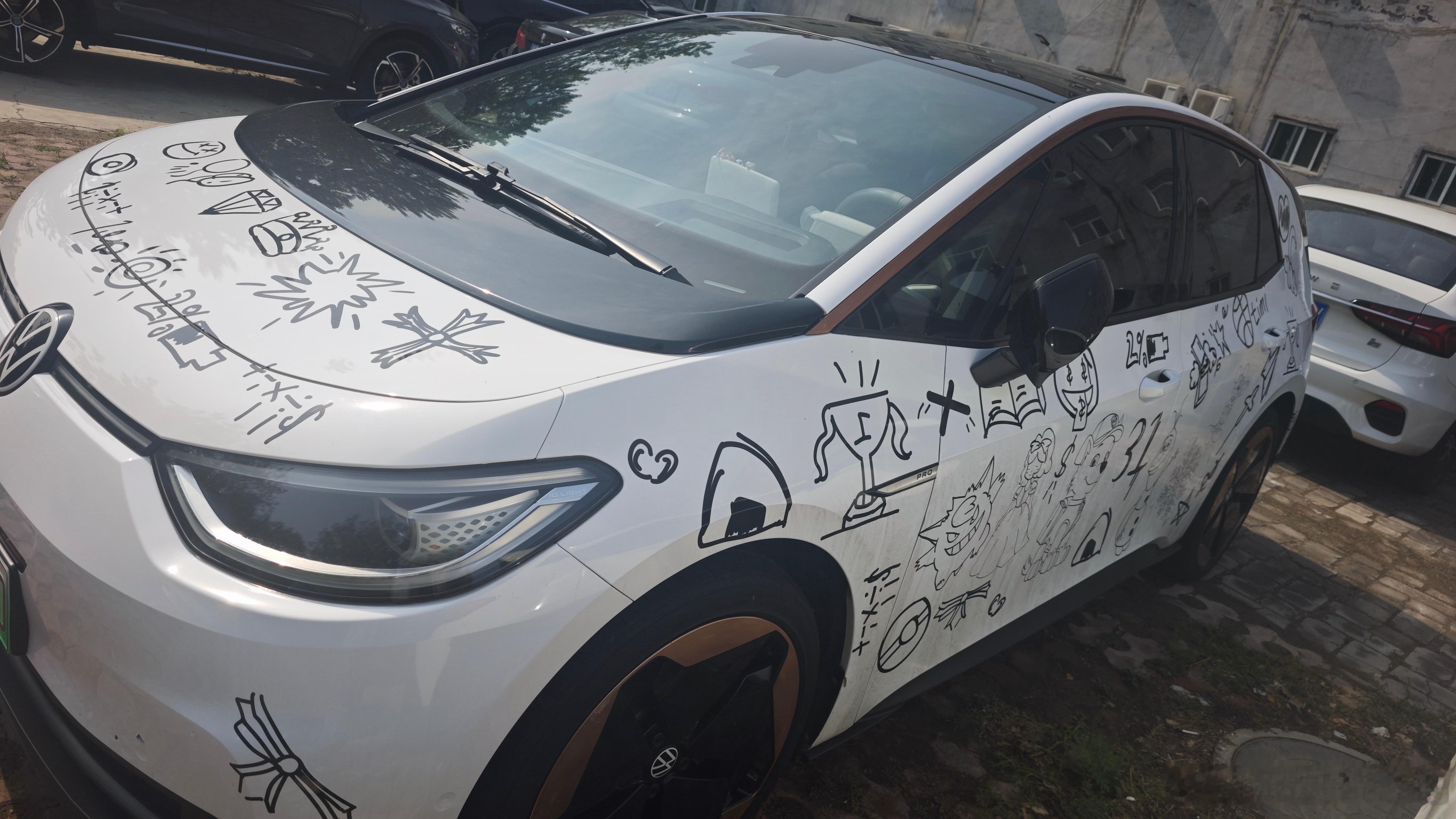 这个车主心态一定极好