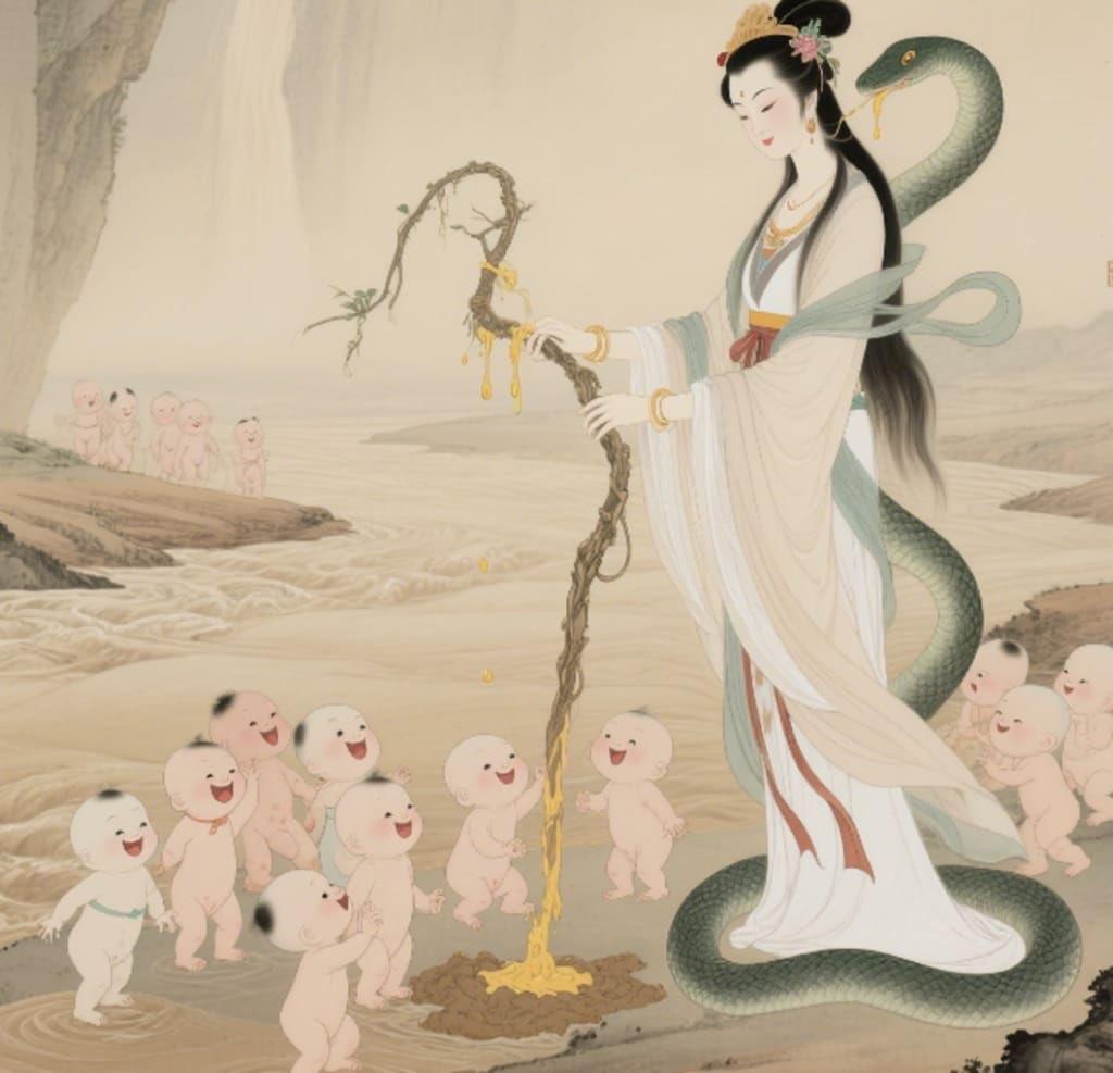 韩国博主：中日韩三个东亚国家，追溯文明最源头的太初始祖神、开国起源神，居然清一色